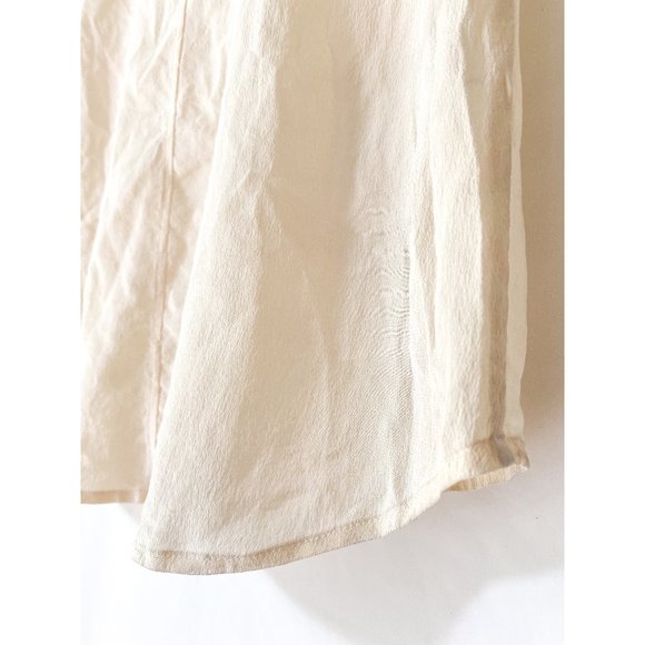 CLUB MONACO CREAM BLOUSE - Picture 7 of 8